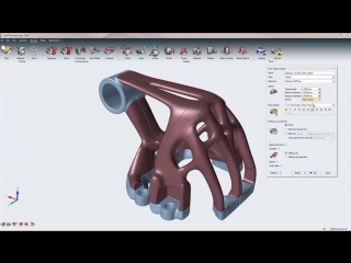 Solid lattice structures