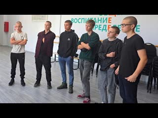 «гвардия зож» демонстрирует свои навыки