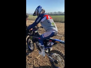 🇬🇧 a morning in the life of our youngest #yz125 rider & yesterdays #emx125 race