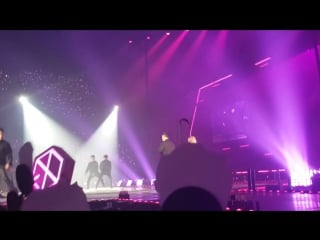 [fancam] 160910 exo's chen thunder do playboy sehun artificial love @ the exordium in bangkok