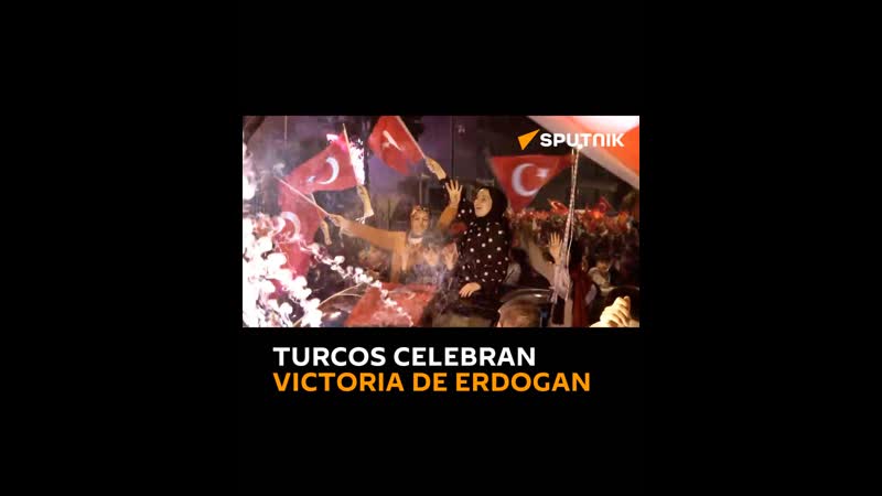 🇹🇷 turcos celebran victoria de erdogan
