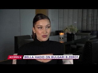 Bella hadid dishes on eating pizza during nyfw, making a model more! (exclusive) access