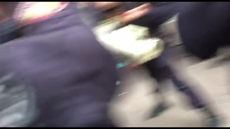 Жесткие задержания в москве