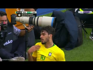 Lucas paqueta goal vs panama