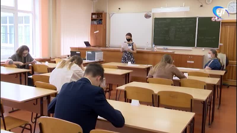 Новгородские выпускники сдают устную часть егэ по английскому языку