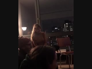 @francescajoroot watching gotham on thursday, so fun to be with friends ❣❣❣(🎞 by video queen @shawniesixteen)