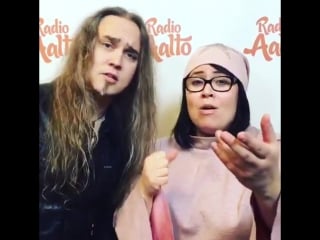 Jarkko ahola & hanna kinnunen warming up @ metro areena, espoo