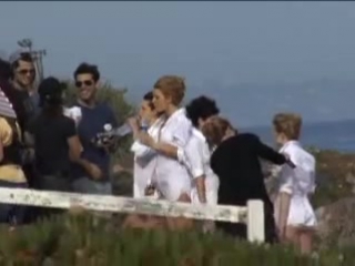 Kristen stewart bts photoshoot vanity fair young hollywood issue 2008