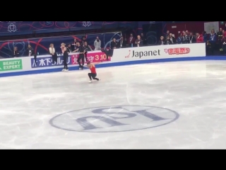 Mirai nagasu practice worlds 2018 milano