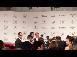 Ana ivanovic and bastian schweinsteiger at bambi 2016