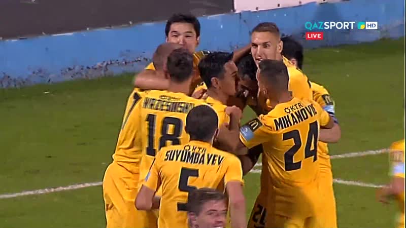 Широки бриег қайрат эсеоланың қос голы