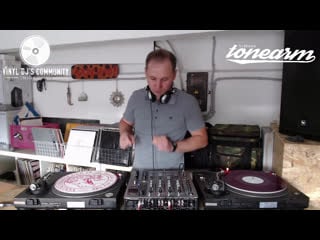 Dj yura onegin vinyl tonarm dj studio live mix 14 07 2019