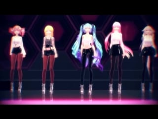 【mmd】 number 9 【miku, luka, rin, teto, ia】