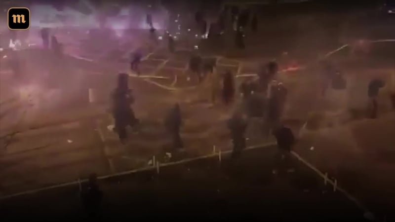 В бильбао подрались болельщики «спартака» и «атлетика»