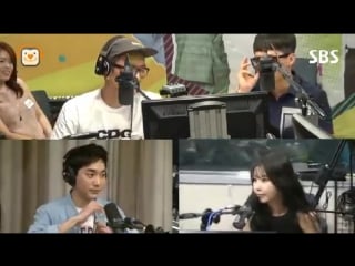 170802 투맨쇼 레이나 뉴이스트 아론 two man show with raina, nuest w aron