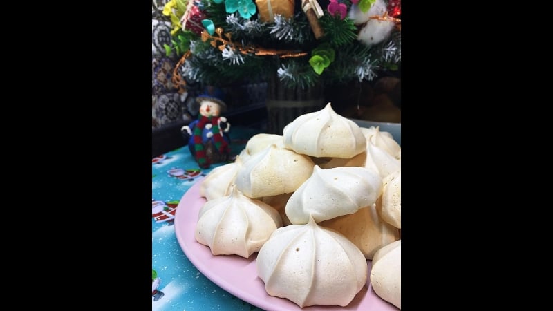 Воздушное домашнее безе