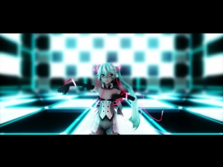 Giga p & reol feat hatsune miku ヒビカセ | hibikase | resonate [vocaloid mmd]