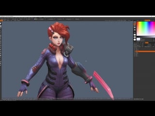 Marc brunet «3d hand painted character for games» (part 7/7)