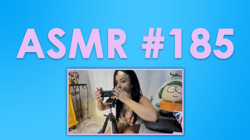 #185 asmr ( асмр ) emanuelly raquel облизывание ушей, звуки рта