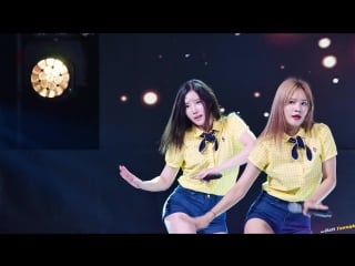 170801 berry good (taeha) don't believe (entertaining train)