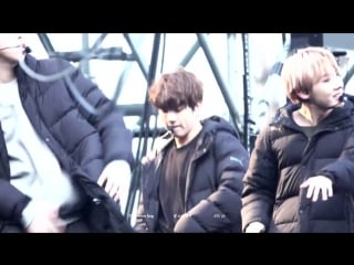 [fancam] 161231 bts fire @ репетиция mbc gayo daejejon 2016