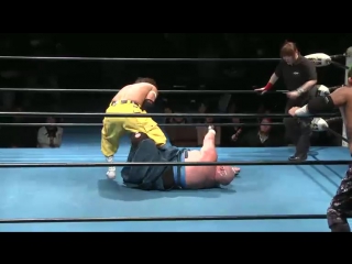 Kobayashi & masashi takeda vs yankee two kenju (isami kodaka & yuko miyamoto)