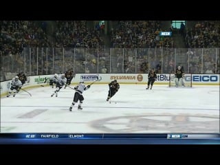 Brad marchand dekes around kopitar for shg