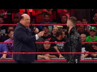 Paul heyman places finn bálor above the rest for porn rules fatal 5 way raw,