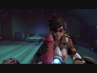 Tracer x roadhog blowjob 3d sex porn hentai [overwatch]