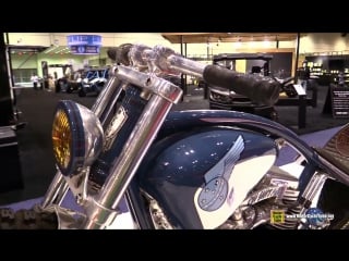 1953 harley davison pan head customized by bling cycles