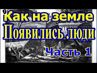 Как на земле появились люди (часть 1)