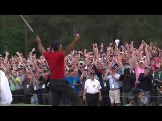 Tiger woods wins first masters in 18 years