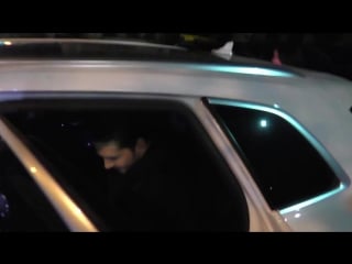 Bill kaulitz from tokio hotel dodges questions as he leaves delilah in west hollywood