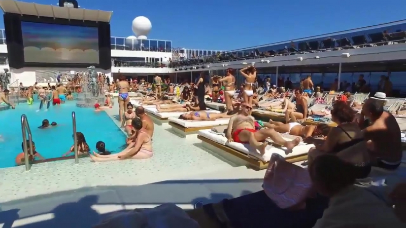 Круизный лайнер msc meraviglia шик и лоск 2017 года