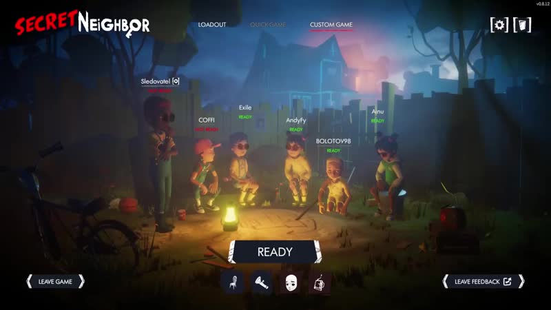 [sledovatel gameshow] coffi, exile, andyfy и я! жестко убиваем соседа secret neighbor