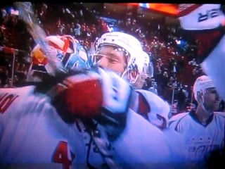 Alex semin loves his goalie a little too much