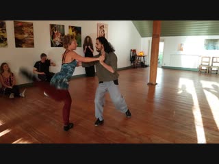 Танго нуэво neo tango by ezequiel sanucci lydia müller demo after workshop at de uelenspieghel