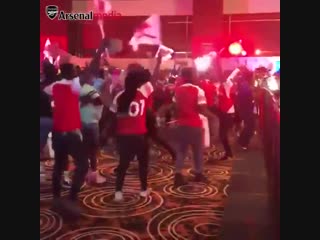 Lacazette levelled and lagos went wild loving your support, naija gooners ️ arsliv