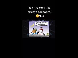 Так что же у нас вместо паспорта?