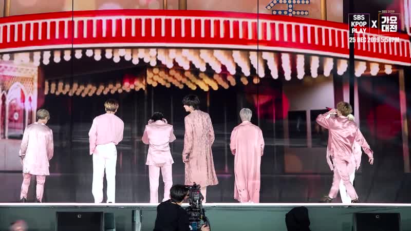 [fancam] 191225 bts boy with luv (bts focus) @ 2019 sbs gayo daejeon