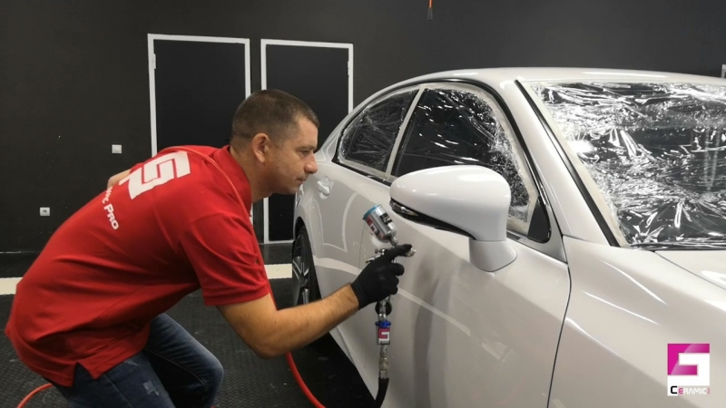Защита кузова керамикой lexus gs 250