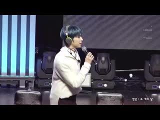 [fancam] 200110 ➱ гонхи talk time @ концерт «our moment» в vanilla stage