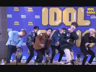 190114 oneus (хванун) bad boy (cover на red velvet) @ mbc idol radio