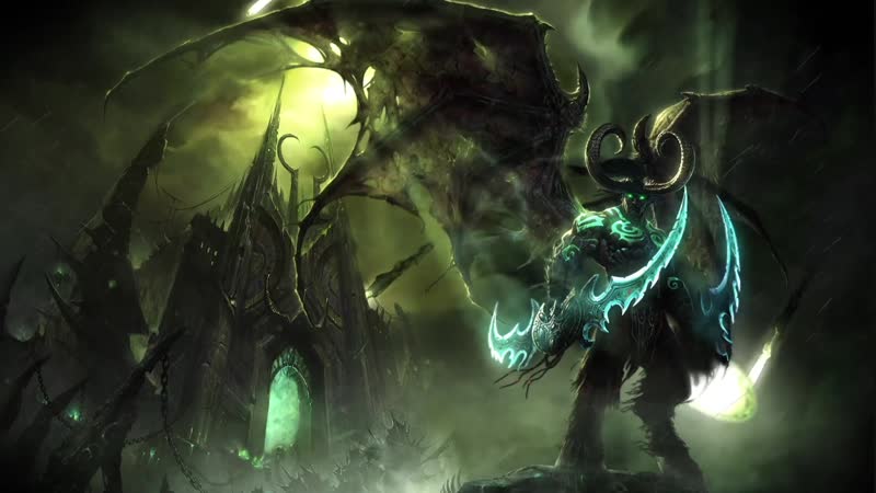 Illidan night elf
