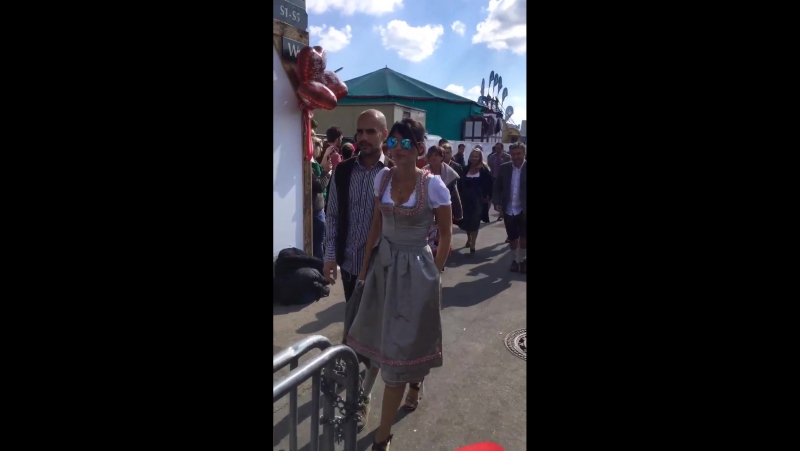 Guardiola porn video – Oktoberfest 2015 | pep guardiola and his wife cristina