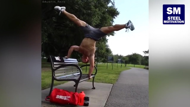 Austin raye parkour, acrobatics, and free running workout steel motivation