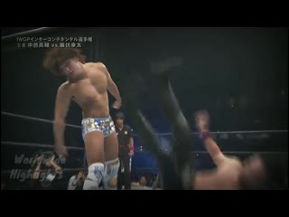 Kota ibushi vs shinsuke nakamura (njpw wrestle kingdom 9 in tokyo dome) highlights