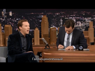 Mad lib theater with benedict cumberbatch | (русские субтитры)