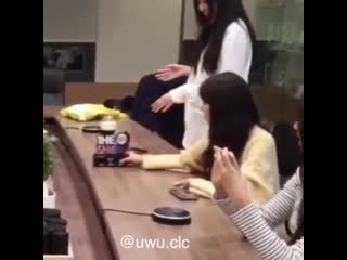 Yujin booping the trophy is my new aesthetic clc