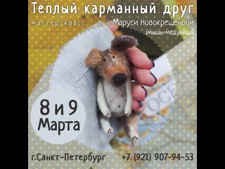 Подвижная карманная игрушка | 8 и 9 марта | спб